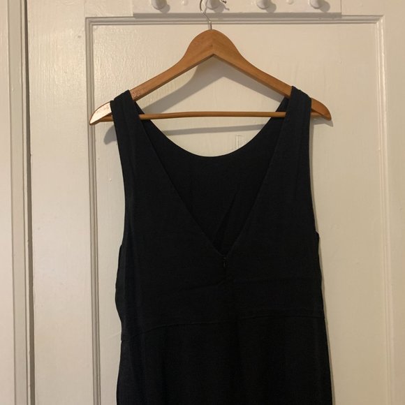 Oak+Fort Black Wide Leg Cropped Jumpsuit - Picture 9 of 11